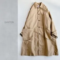 DANTON ダントン コットンリネン ワークコート アウター ダウンプルーフ