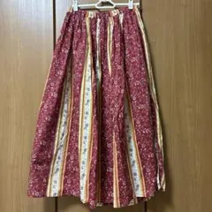 【即購入○】Honeys エスニック柄ロングスカート　Lサイズ