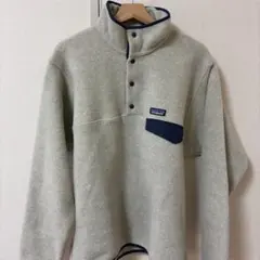 パタゴニア　patagonia Synchilla フリース S ホワイト？