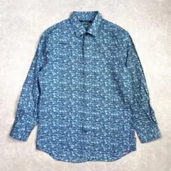 GREYSON ポロシャツ Sサイズ 総柄 ネイビー - メルカリ