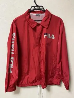 FILA ナイロンジャケット 赤のサムネイル