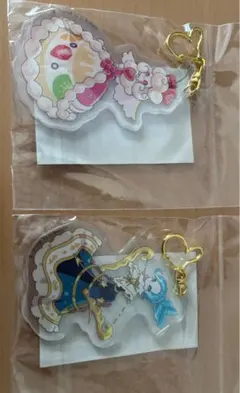 アイカツプラネット　アクリルキーホルダー　２個セット
