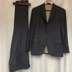 ONLY メンズ　テーラーメイド スーツ上下セットビジネス就活　グレーチェック