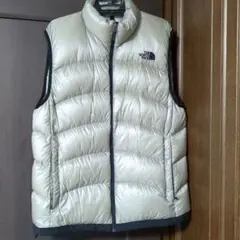THE NORTH FACE アコンカグア ベスト XL 未使用！シルバーグレー
