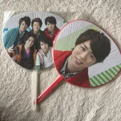 嵐 櫻井翔 君と僕の見ている風景 ミニうちわ 2枚セット
