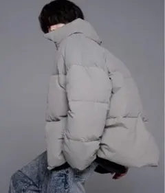 ADRER THE HEAT PADDED JACKET 24aw グレー