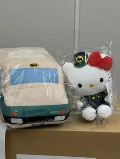 ヤマト運輸 ハローキティ ぬいぐるみ トラック セット - メルカリ