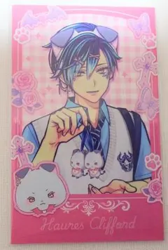 悪魔執事と黒い猫 あくねこ テーマパークデート チェキ風カード ベレン
