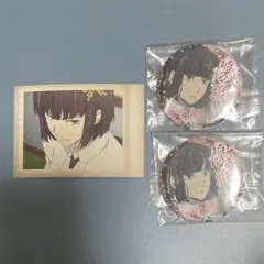 文スト 文豪ストレイドッグス 与謝野晶子 缶バッジ ぱしゃこれ