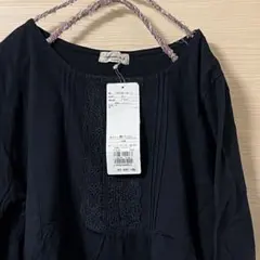 週末限定お値下げ　Samansa Mos2 / lace tops BK