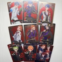 ツイステ メタルカード ハーツラビュル寮9枚セット