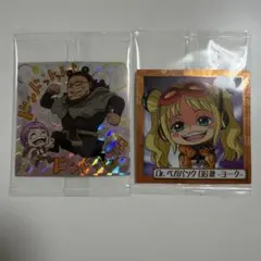 ワンピース にふぉるめーしょん ウエハース 13 GRバーソロミューくま＆ボニー