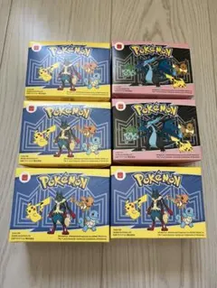 6個セット　マクドナルド　ハッピーセット 第2弾+1弾コンプリート　ポケモン