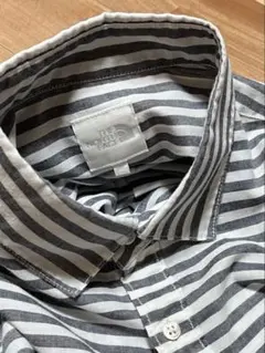 THE NORTH FACE ノースフェイス ボーダーシャツ　半袖　サイズL