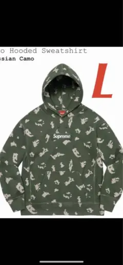 supreme box logo hooded Russian camo L