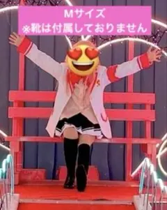 にじさんじ 周央サンゴ コスプレ衣装 通常 ウィッグ付き