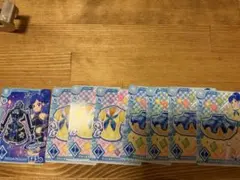 アイカツ アンコール　ブルーステージコーデ 8枚セット　 霧矢あおい