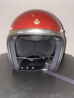アーサーフルマーAF40 ブラウンラメジェットヘルメット - メルカリ