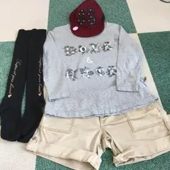 160cm女の子 4点セット♪  エドウィン長T 他