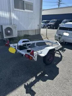 写真&説明文追加！車検残有り！軽トレーラー