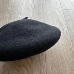 ⭐︎【flower】ハンチングベレー帽　ブラック