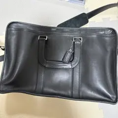 COACH レザー ビジネスバッグ 2WAY ブラック - メルカリ