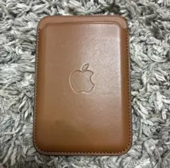Apple MagSafe対応 レザーウォレット サドルブラウン