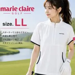 53美品　大きいサイズ　marieclaire GOLF ウェアのサムネイル