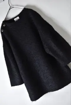 ランバンオンブルー・LANVIN・en Blue ウールプルオーバー・38