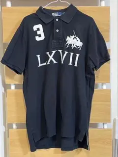 【美品】Polo by Ralph Lauren ブラック ポロシャツ