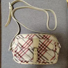 BURBERRY BLUE LABEL チェック ショルダーバッグ