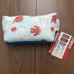 新品　ベイマックス　ペンポーチ　キッズ　靴下　6足　セット　Disney 筆箱のサムネイル