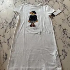 ラルフローレン　新品　ベアTシャツワンピース　130