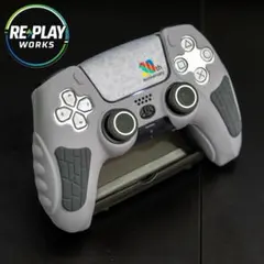 【レトロ】PS5コントローラーカバー 豪華おまけ付き DualSense