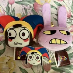 アメイジングデジタルサーカス ぬいぐるみ パスケース 2種セット➕1点