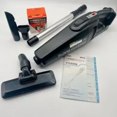 松下電工 National 工事用充電フロアクリーナー 掃除機 ブラック黒