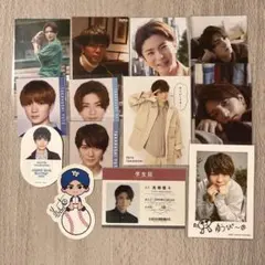 髙橋優斗　　厚紙　　デタカ　　フォトカード　　シール