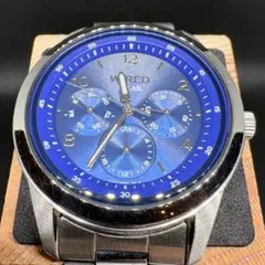 セイコー SEIKO WIRED ソーラー美品 ブルー盤 動作良好 クロノ腕時計のサムネイル
