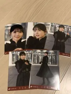 乃木坂46 生写真 歩道橋 選抜Ver 5種コンプ　個別生写真　筒井あやめ