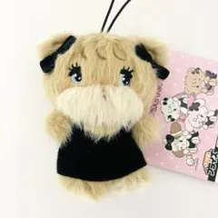 ラテ　mikko characters BLACK RIBBON マスコット