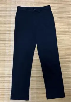 ユニクロ KIDS ジャージーパンツ フォーマル 150 黒のサムネイル