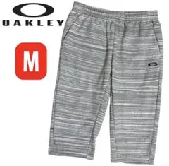 極美品　OAKLEY 七分丈 フリースパンツ クロップドパンツ Mのサムネイル