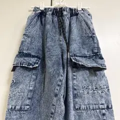 ワーク　カーゴデニム　150