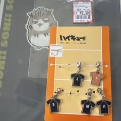 ハイキュー!! バレーボールユニフォームファスナーチャーム