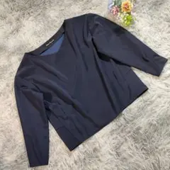 アーバンリサーチ 【F】 美品 ネイビー Vネック 長袖 トップス