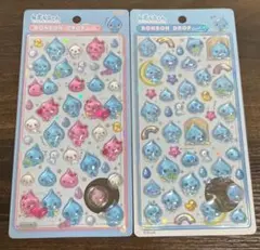 新品未開封 しずくちゃん ボンボン ドロップシール ２種類セット
