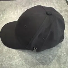 VARZAR/黒/ベースボールキャップ/韓国キャップ/バザール