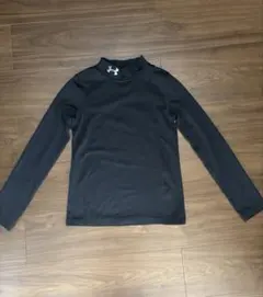 Under Armour 黒 長袖 アンダーシャツ YMD ジュニア