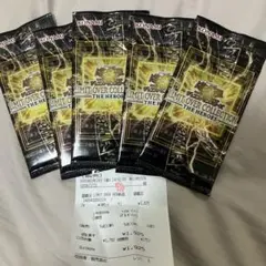 遊戯王 リミットオーバーコレクション ヒーローズ バラ5パック