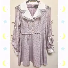 ♡ ROJITA 袖リボンテーラードワンピース ♡